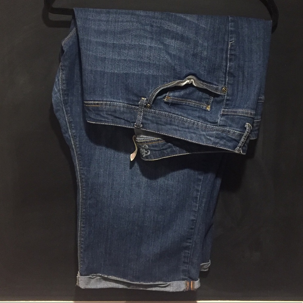 Cropped jeans